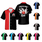 Personalized Name Bowling Hawaiian Shirts for Men and Women, Bowling Hawaii Shirts for Team Bowling, Bowling fan Gift