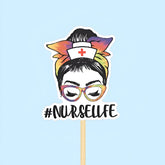 Nurse life sticker, Nurse gift, Waterproof Vinyl Sticker for Book Laptop Water Bottle Phone Case