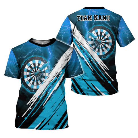Personalized Dart Shirts for Men Women 3D, Custom Name Team Jersey, Dartboard Shirt S-5XL Gifts