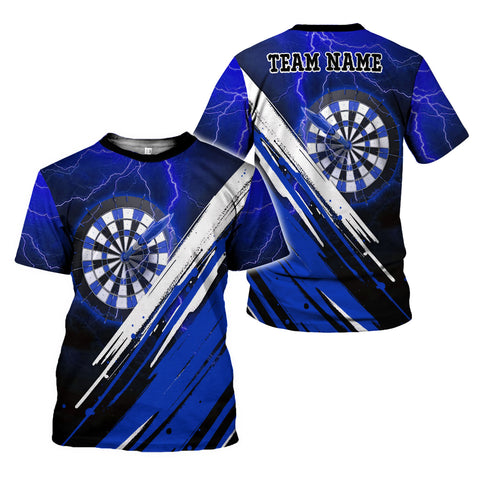 Personalized Dart Shirts for Men Women 3D, Custom Name Team Jersey, Dartboard Shirt S-5XL Gifts