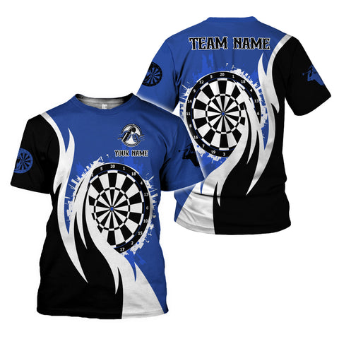 Personalized Dart 3D Shirts for Men Women 3D, Custom Name Team Dartboard Shirt S-5XL, Gifts shirt