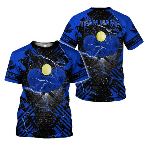 Custom Team Name and Name PADEL 3D Shirt for Men Women, Custom Bingo game Shirts for Team