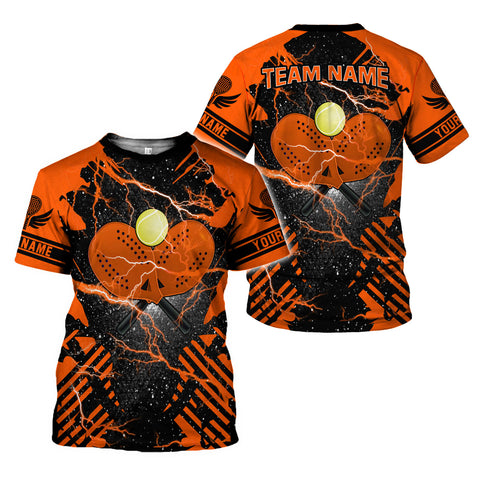 Custom Team Name and Name PADEL 3D Shirt for Men Women, Custom Bingo game Shirts for Team