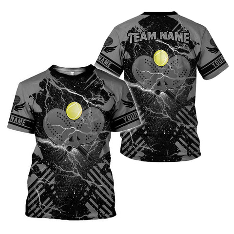 Custom Team Name and Name PADEL 3D Shirt for Men Women, Custom Bingo game Shirts for Team