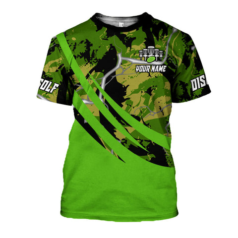 Personalized Disc Golf T-Shirt 3D, All Over Printing S-5XL, Disc Golf Shirts for Men, Mens Disc Golf T Shirt