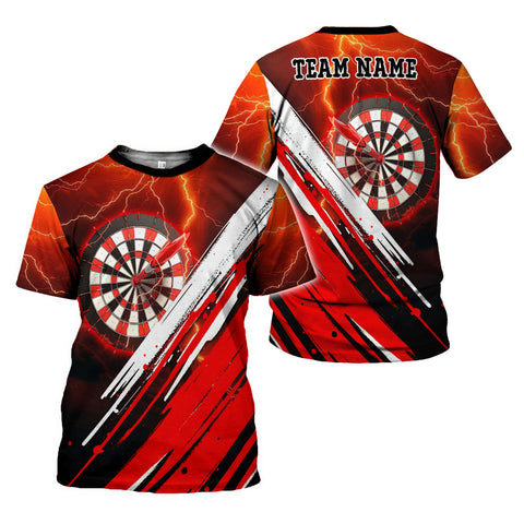 Personalized Dart Shirts for Men Women 3D, Custom Name Team Jersey, Dartboard Shirt S-5XL Gifts