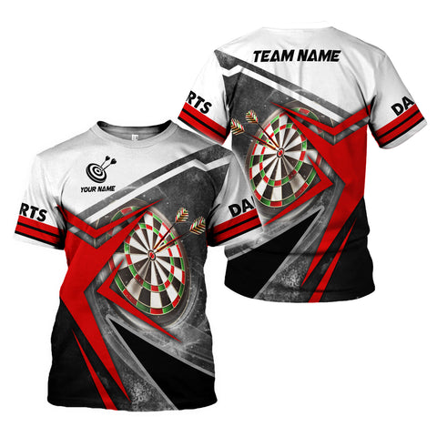 Personalized Dart 3D Shirts with Name, Custom Team Dartboard Shirt for Men Women, S-5XL Gifts shirt
