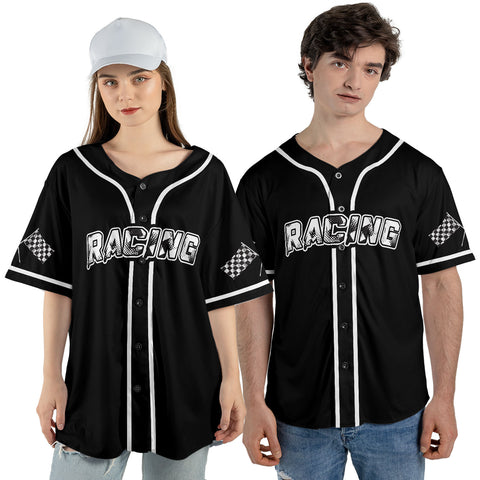 Custom Number Name Racing Jersey, Racing lover Jersey, Baseball Jersey unisex gift shirt for Men Women