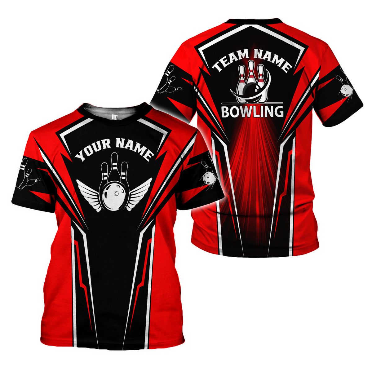 Personalized Name Bowling 3D Shirt for Men Women, Custom Bowler Gift shirt, 3D All Over Printed Shirt