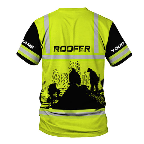 Custom Name Roofer 3d shirt for Roofer, Roofing Shirt for Man, 3D All Over Printed T-shirt, gift for Dad
