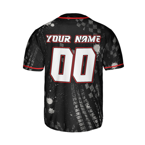 Personalized Number Name Team Name Racing Jersey, Racing lover Jersey, Baseball Jersey unisex gift shirt for Men Women
