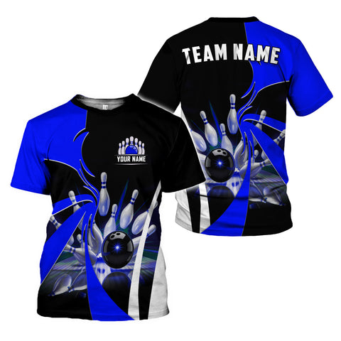 Personalized Name Bowling Shirt 3D for Men Women, Custom Bowler Gift shirt, 3D All Over Printed Shirt