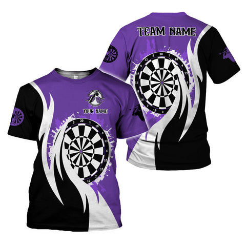 Personalized Dart 3D Shirts for Men Women 3D, Custom Name Team Dartboard Shirt S-5XL, Gifts shirt