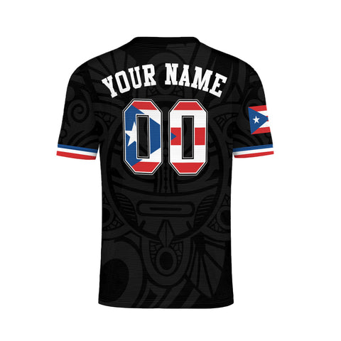 Custom Name Number Puerto Rico Soccer Jersey, Football Uniforms for Team, Soccer Jersey Gift for Men