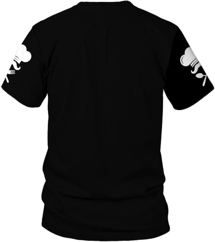 Personalized Chef Shirt Master Chef 3D Shirts Chef Gifts Custom Name Chefs Shirt for Men and Women, Tshirt Chef Utility Shirt