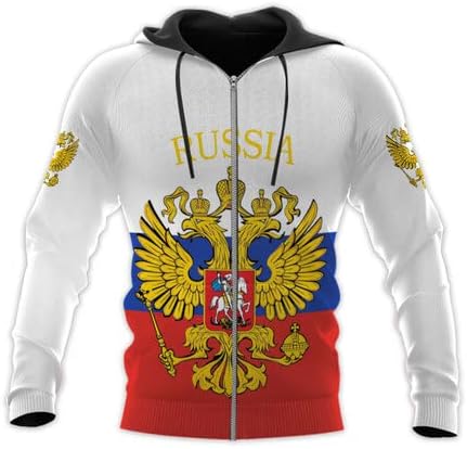 AOVL Personalized Russia Flag & Coat of Arms Pride Shirts