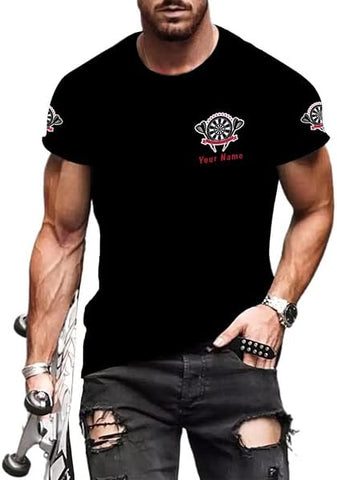 Royal Fight Personalized Dart Shirts for Men, Custom Dart Jersey for Team, Dartboard Shirts, Darts 3D Shirt Gifts Men Women
