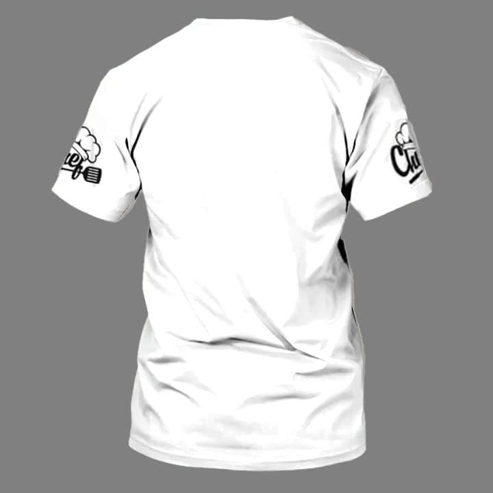 Personalized Chef Shirt Master Chef 3D Shirts Chef Gifts Custom Name Chefs Shirt for Men and Women, TShirt Chef Utility Shirt