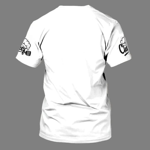 Personalized Chef Shirt Master Chef 3D Shirts Chef Gifts Custom Name Chefs Shirt for Men and Women, TShirt Chef Utility Shirt