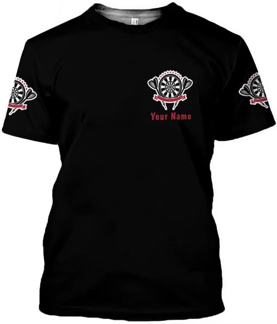 Royal Fight Personalized Dart Shirts for Men, Custom Dart Jersey for Team, Dartboard Shirts, Darts 3D Shirt Gifts Men Women