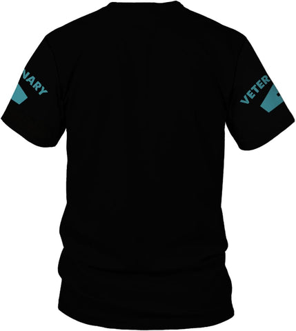 Suseaz Personalized Vet Tech Shirts for Veterinarian, Veterinary Medicine Technician Men Women Shirt, Paw Dog Cat Animal Love
