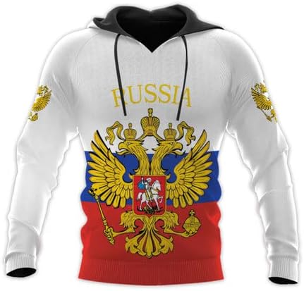 AOVL Personalized Russia Flag & Coat of Arms Pride Shirts