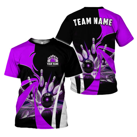 Personalized Name Bowling Shirt 3D for Men Women, Custom Bowler Gift shirt, 3D All Over Printed Shirt