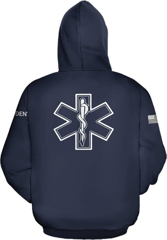 Vybonz Customize Name EMS EMT Hoodie For Men And Women All Over Printed Sportwear T Shirt, Zip Up Hoodie, Sweatshirt