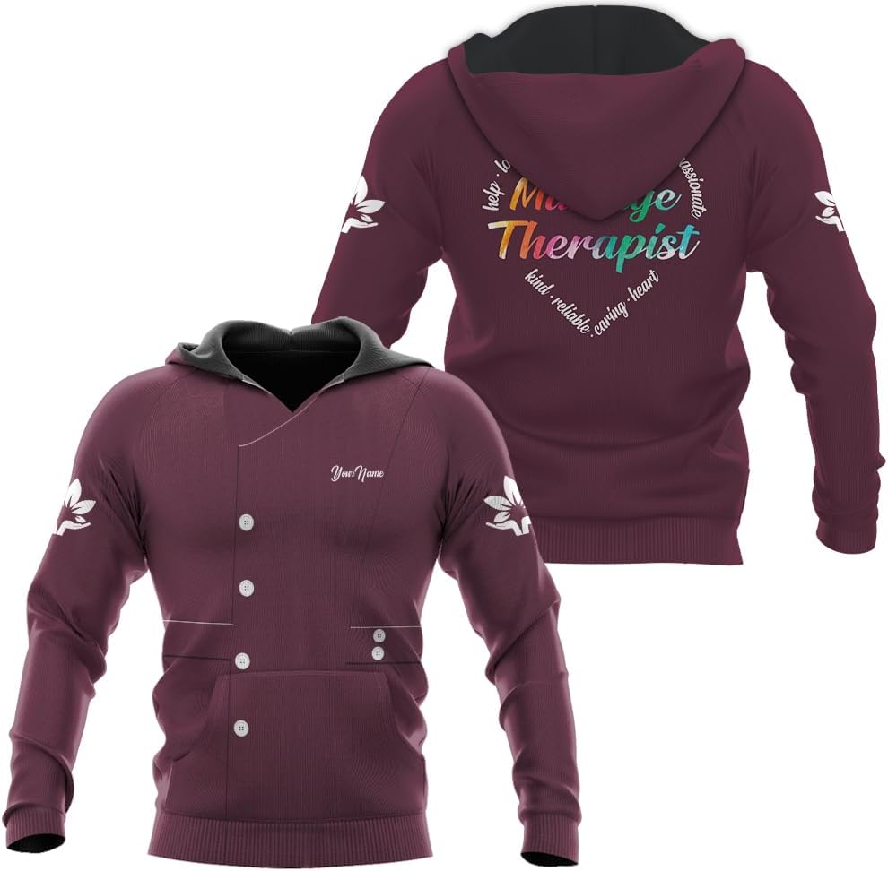 Personalized Massage Therapist Women's T-Shirt - Spa Uniform, Gift