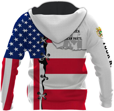 Suseaz Personalized Puerto Rico Shirts, Puerto Rican Pride Flag Tshirt Hoodie for Men and Women, Camisa Puerto Rico Shirt