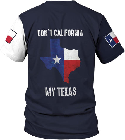HomeDesign Personalized Name Texas Flag and Map Dont Mess with Texas Shirts 3D Unisex Shirt for Men Women Adult Size S-5XL