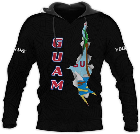 Vybonz Personalized Guam 3D Hoodie Guam Sweatshirt Guahan Zip Hoodie for Men Women Guahan Pride Shirt Guahan Guam Gifts Tee