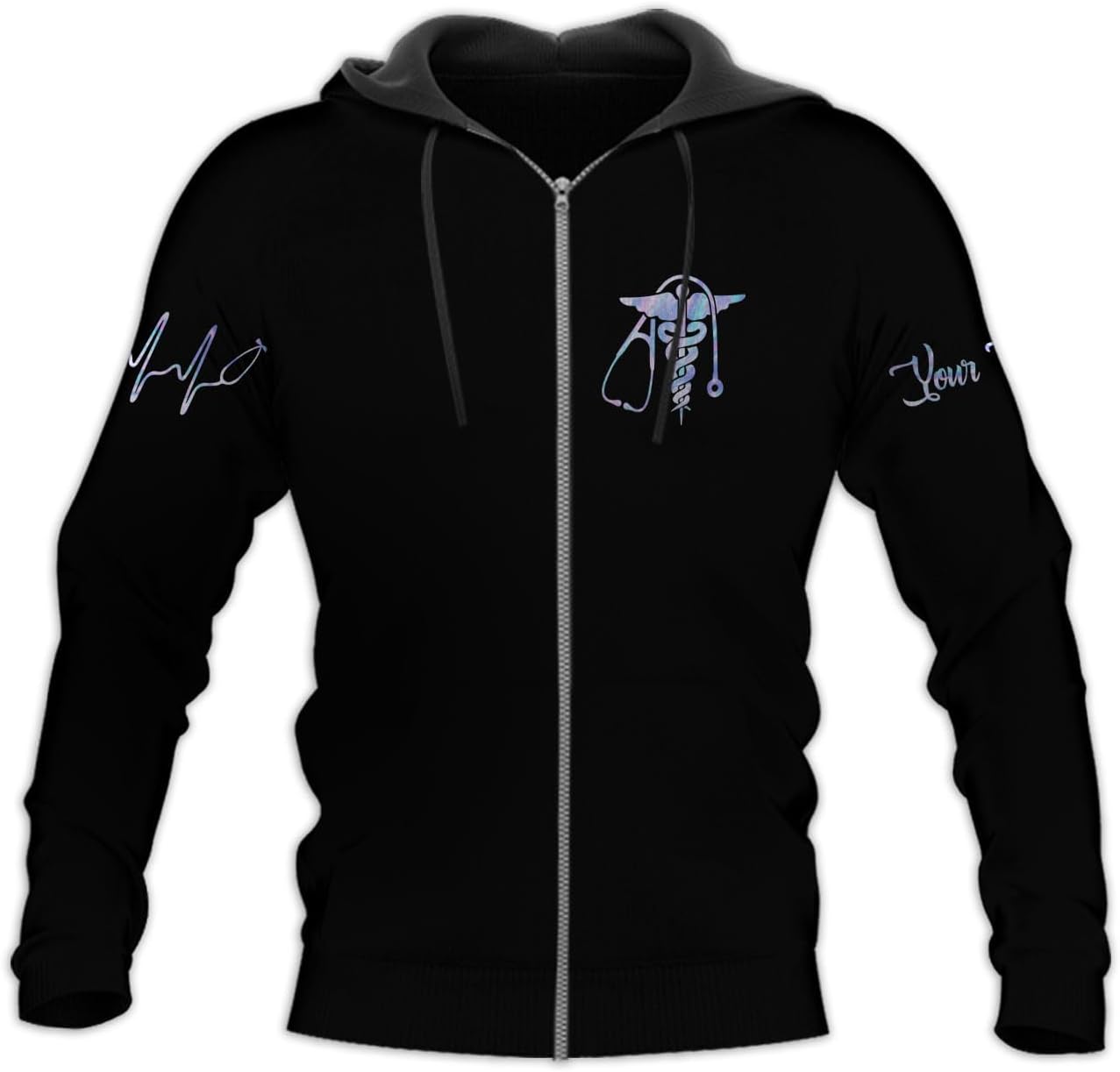 MoonArt Personalized Name Nurse Shirt Nurse Gifts Nurse Graduation Gift Funny Nurse T-Shirt Gift Nursing Emergency Shirts