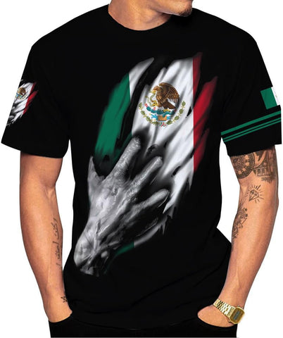 Personalized Name Mexican Shirts for Men, Customized Mexico Shirts for Men, Mexico Shirts for Women Mexico Shirt Eagle Flag