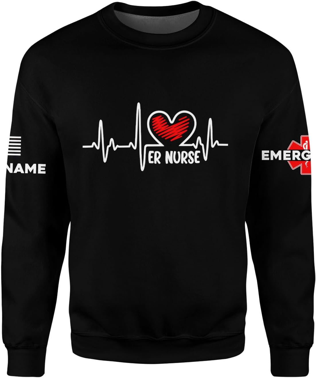 PAgree Custom ER Nurse Shirt - Women's Emergency Room Tshirt