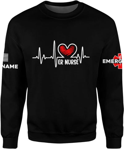 PAgree Custom ER Nurse Shirt - Women's Emergency Room Tshirt