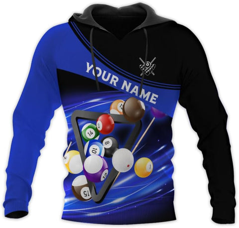 Pretyprints Personalized 3D Billiard Shirt Custom Name Men Women Team Apparel Pool 8 Ball Flag Tshirt Billiards Shirts Gift