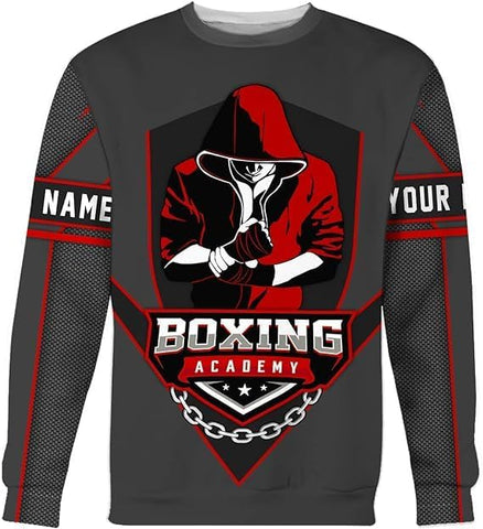MAPrints Personalized Boxing 3D Hoodies, Gift Boxer T-Shirt, Boxing Hoodies, Sweatshirt, Shirt For Boxing Lovers, Boxing Gift