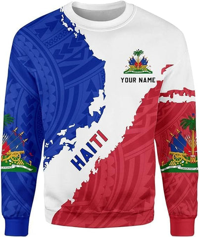 Personalized Haiti Shirt Custom Haiti Flag Shirt for Men and Women, Haitians Pride Shirt, Haitians Shirt