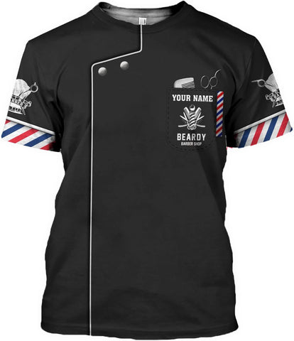 Personalized Barber Shirts Unisex All Over Printed Sportwear Hoodie, T Shirt, Zip Hoodie, Sweatshirt for Men Women