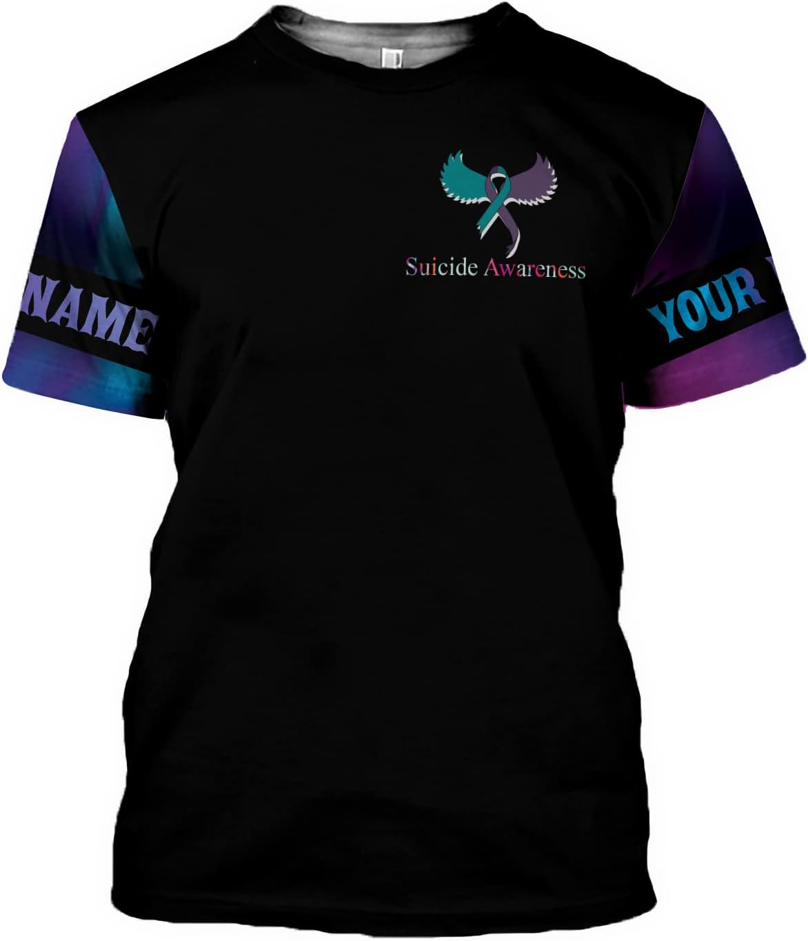 Vybonz Personalized Suicide Awareness Shirt, Suicide Prevention Awareness, Mental Health Awareness, Mental Health Clothing
