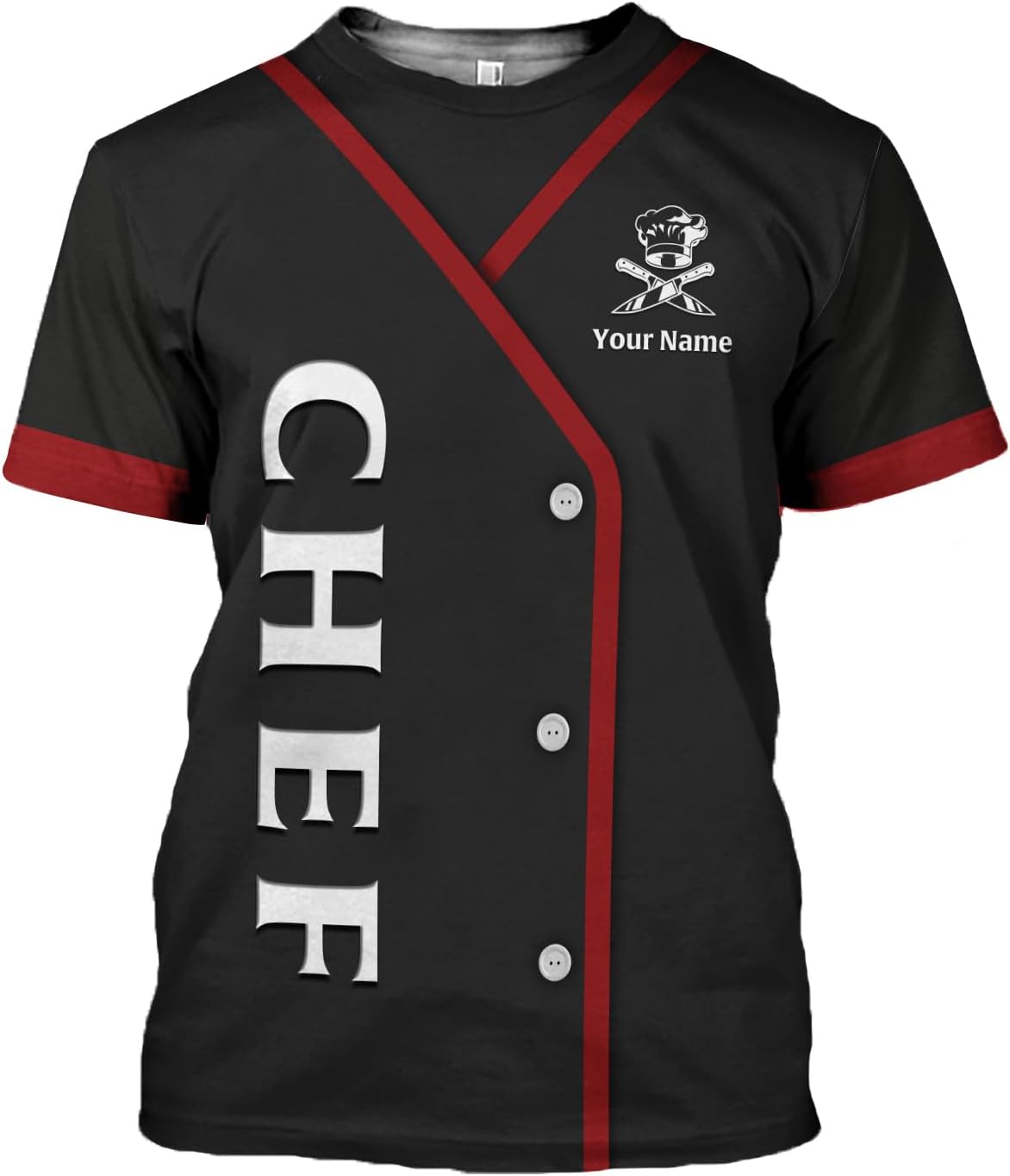 Personalized Chef Shirt, Chef Shirts for Men Chef Shirts for Women, Chef Clothes Gifts for a Chef, Chef Tee Shirts (HD343)