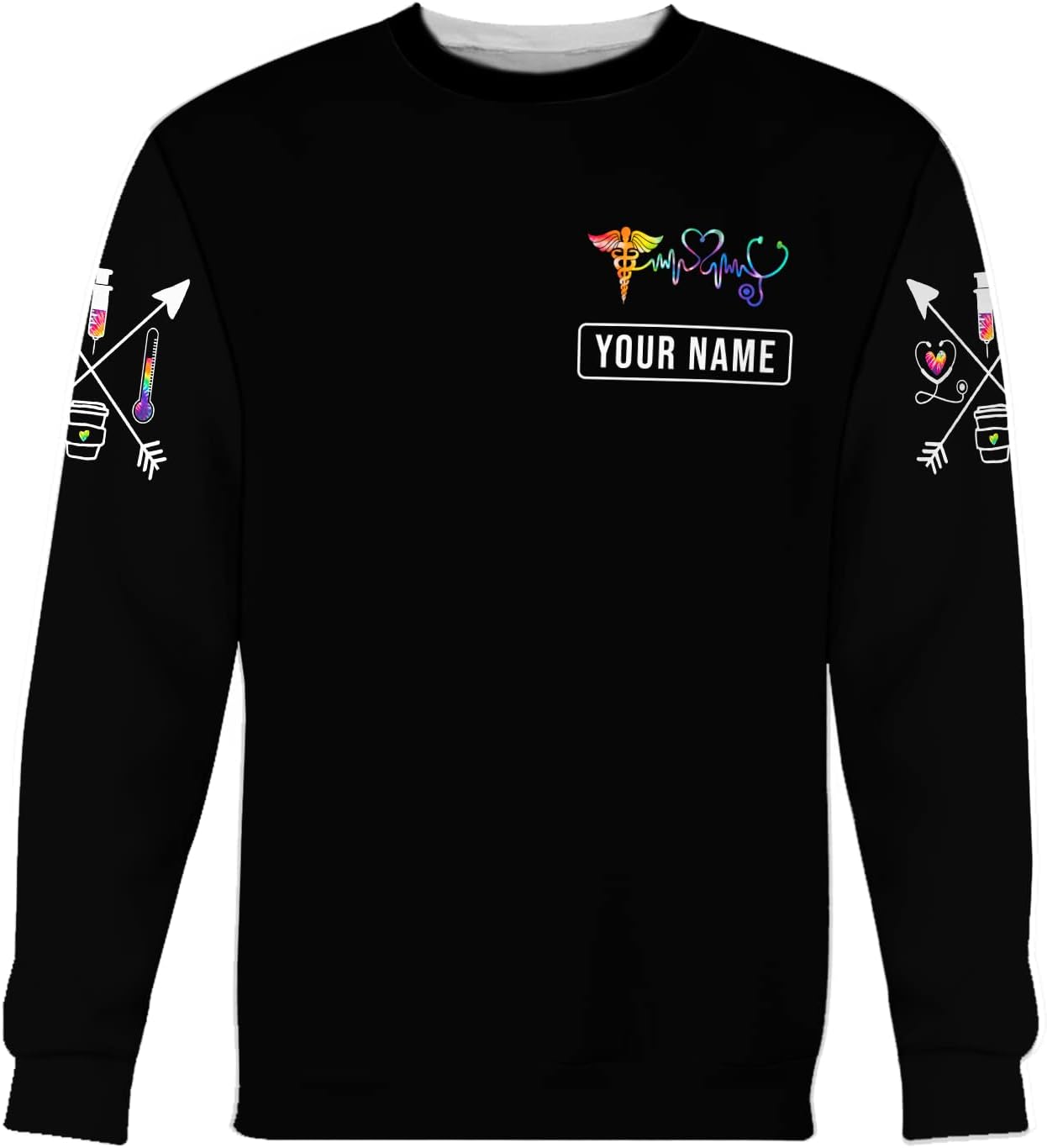 Custom Er Nurse Shirts for Women Future Nurse Shirt 3D Nursing Shirts for Nurses Emergency Nurse Shirt CNA Shirts CNA Shirt