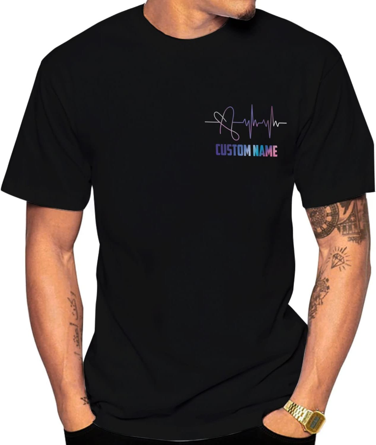 Vybonz Personalized Name Nurse Shirt, Nurse Gifts, Nurse Graduation Gifts, Funny Nurse T-Shirt Gift, Nursing Emergency Shirts