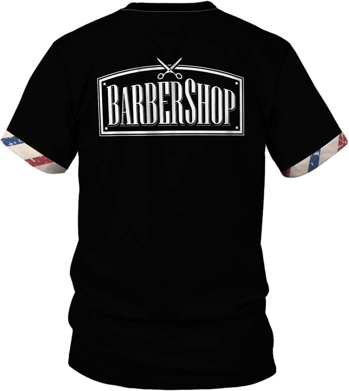Personalized Name Barber 3D All Over Printed Shirts for Men & Women, Hair Stylist Shirt Gift for Barbershop