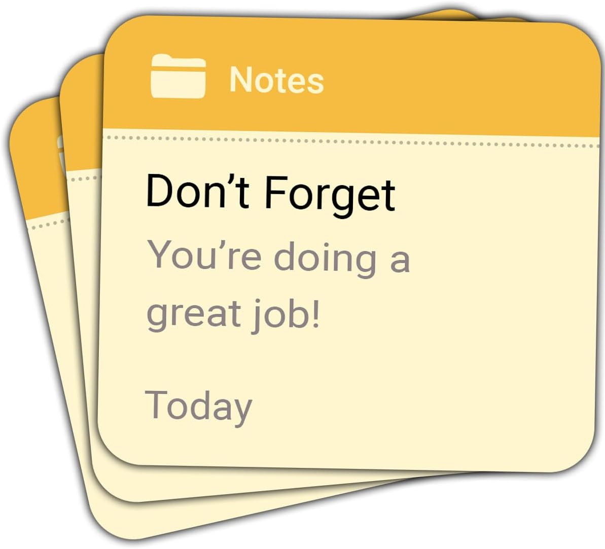 You're Doing A Great Job Sticker, Mental Health Sticker, Self Care Sticker, Motivational Sticker, Sticker Die-Cut Waterproof Vinyl Sticker for Laptop Water Bottle Phone Window Helmet Decal Gift