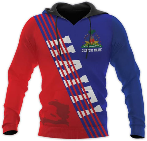 Personalized Haiti 3D Shirt, Haitian Flag Shirt, Haitian Shirt for Women, Haitian Outfit for Men, Ayiti 1804 Haitian Pride
