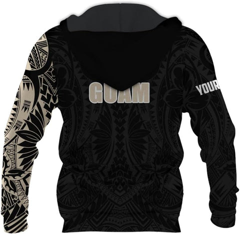 Vybonz Personalized Guam 3D Hoodie Guam Sweatshirt Guahan Zip Hoodie for Men Women Guahan Pride Shirt Guahan Guam Gifts Tee