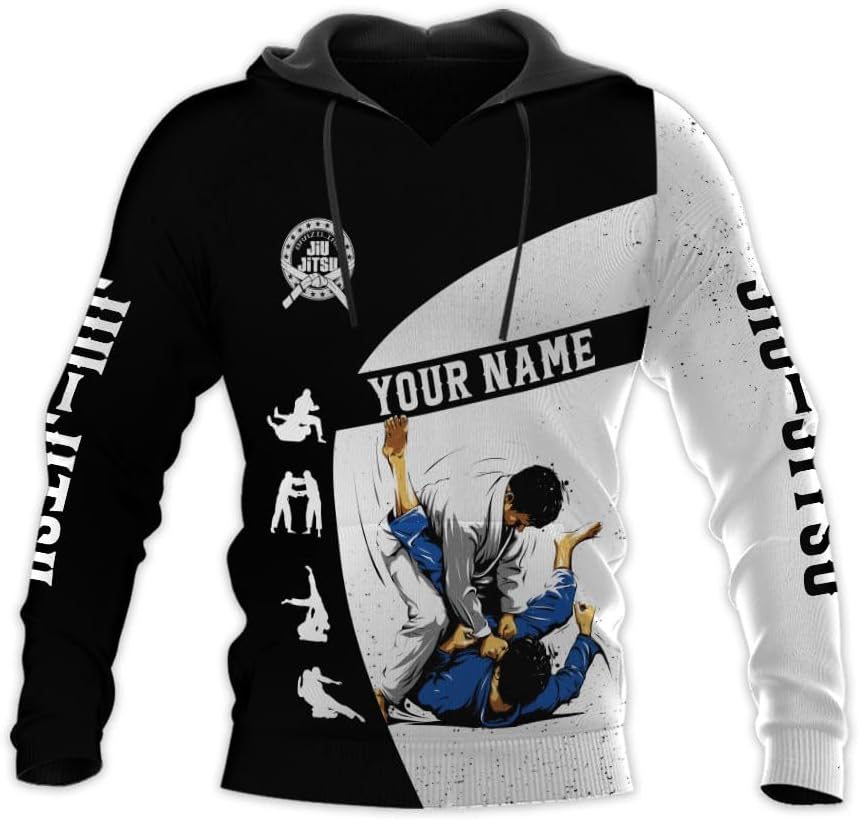 Personalized Jiu Jitsu 3D Shirts for Men, Women Jiu Jitsu Shirt, Jiu Jitsu Gifts, Jiu Jitsu T Shirt, Jujitsu Gifts (HD295)