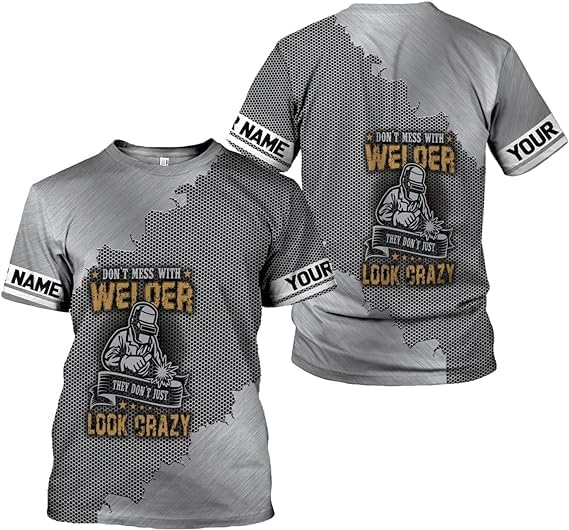 MAPrints Personalized Welder Hoodies, Welder 3D Hoodie Welding Shirt Hoodie, Tshirt, Zip Hoodie, Sweatshirt For Men Women